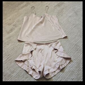 Elegant Lace Trim Robe Set (3 Piece!)